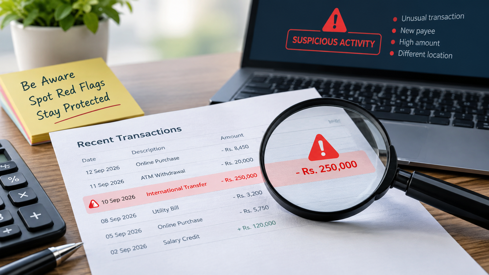 how to detect financial fraud
