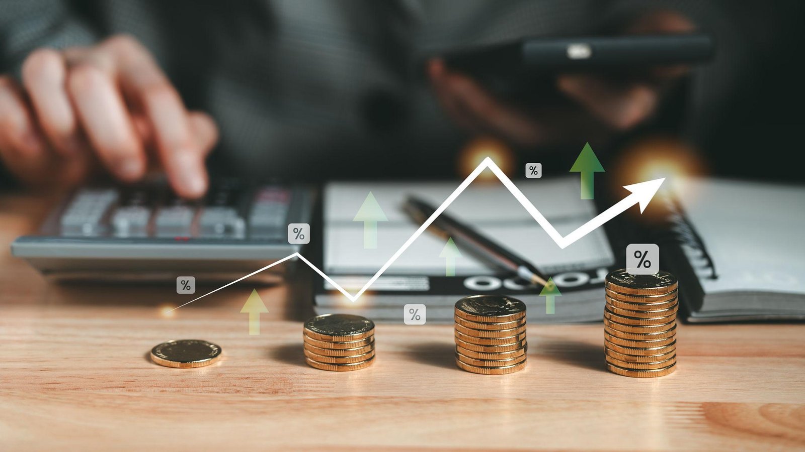 Annualized investment return formula and growth example